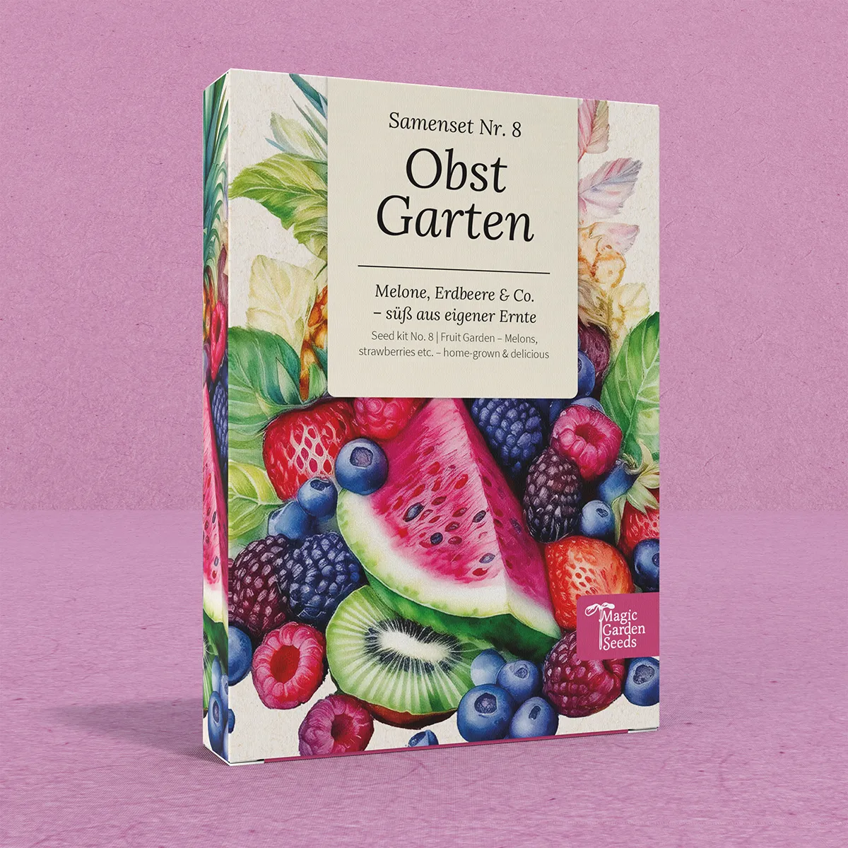 Obst-Garten: Melone, Erdbeere & Co - Samenset Nr.8
