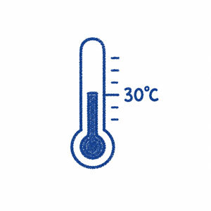 Pictogramme : trop chaud
