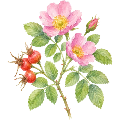 Variétés de rosiers sauvages
