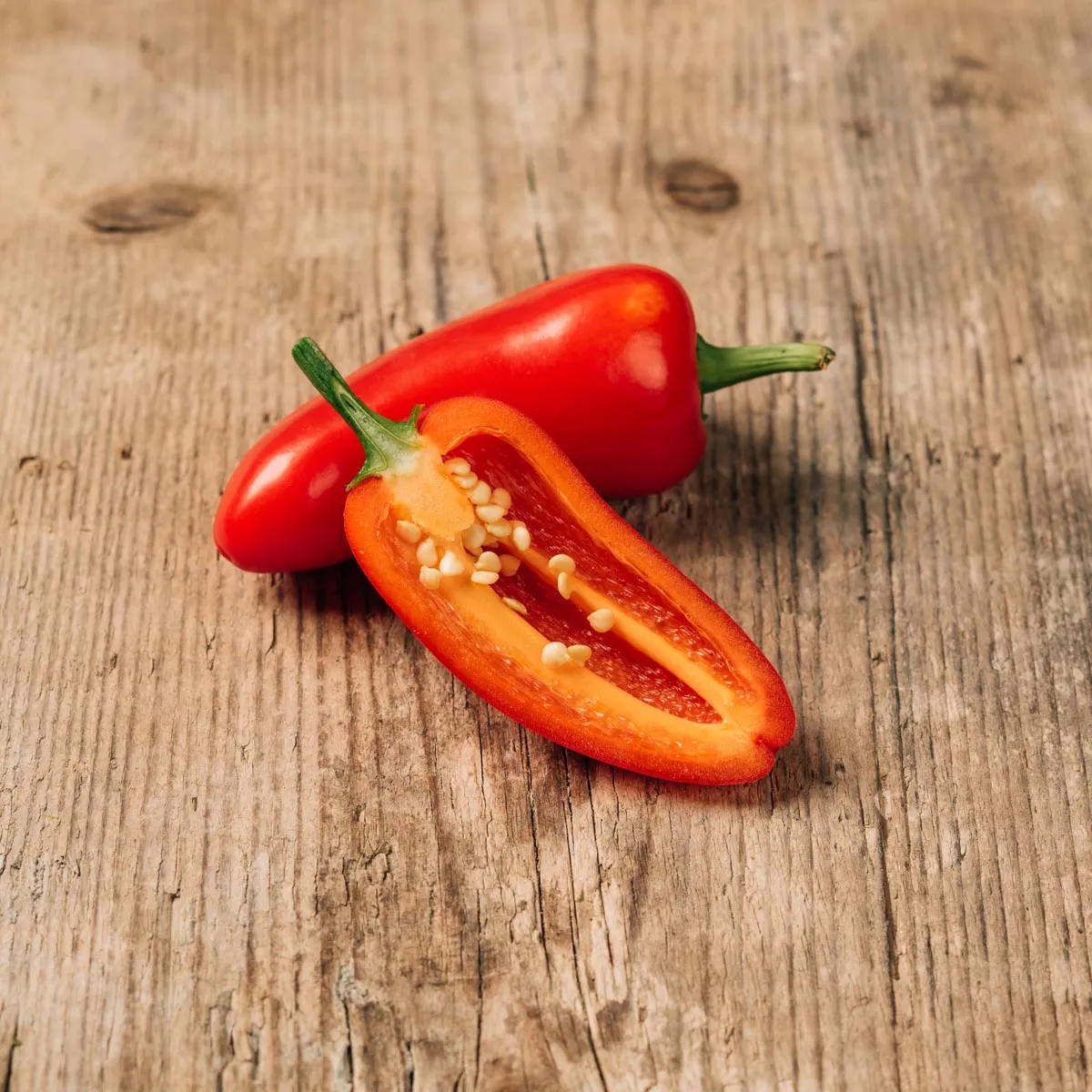 Chili 'Jalapeño' (Capsicum annuum) Samen