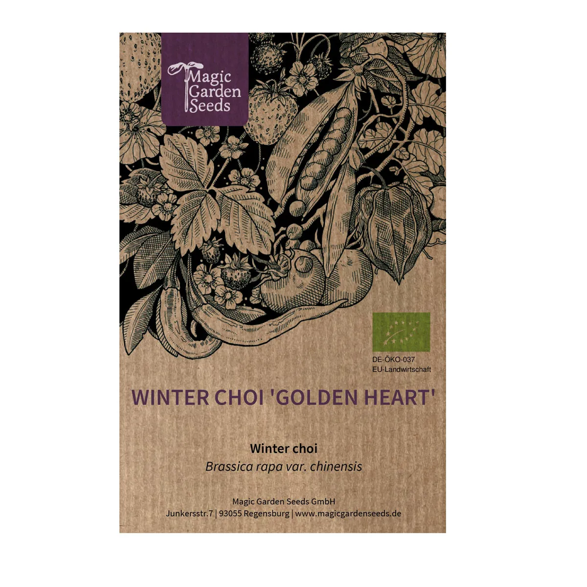 Winter Choi 'Golden Heart' (Brassica rapa var. chinensis) Bio-Saatgut