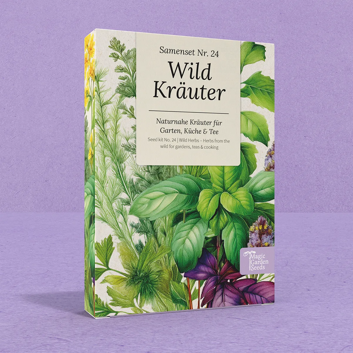 Herbes sauvages : herbes comestibles de la nature pour cuisine, infusion & salade