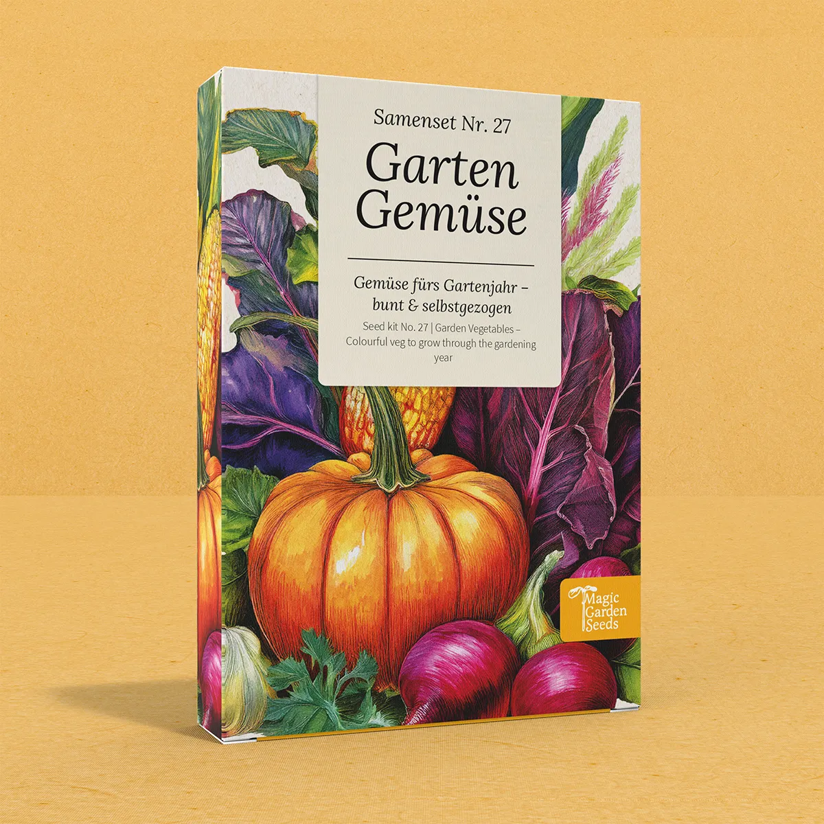 Légumes du potager tout au long de l’année – Coffret de semences n°27