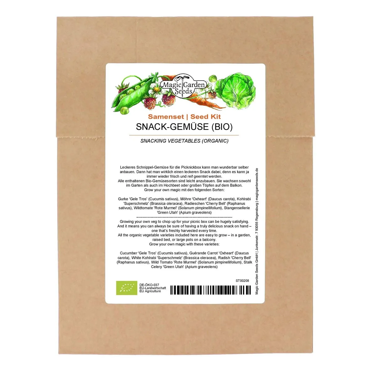 Snack-Gemüse (Bio) - Samenset