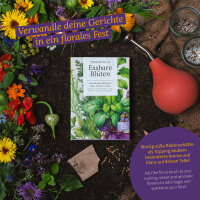 Edible Flowers: a touch of floral magic for salads & desserts – Seed kit No.12