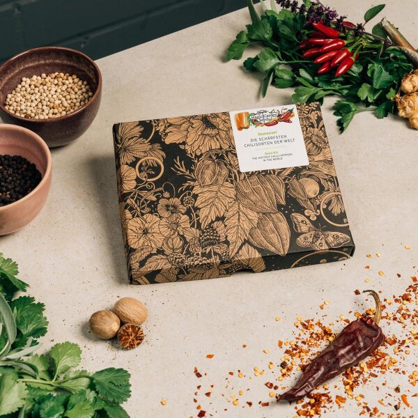 Les piments les plus piquant du monde - Coffret cadeau de semences