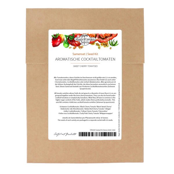 Tomates cérises aromatiques - Kit de semences