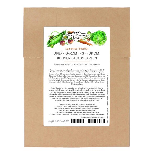 Urban gardening - kit de graines