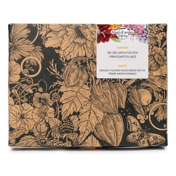 Fleurs sauvages pour le jardin des prairie - Coffret cadeaux de graines (Bio)