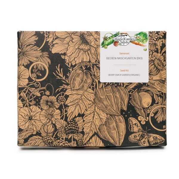 Coffret De Semences Bio – 4 Variétés De Baies (fraise Des Bois, Myrtille, Canneberge…) – Cadeau Jardinage Durable