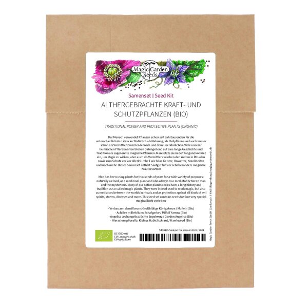 Plantes ancestrales énergétiques et protectrices (bio) - Set de semences