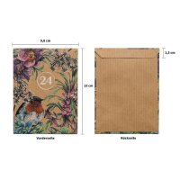 24 sachets pour le calendrier de lAvent à remplir soi-même